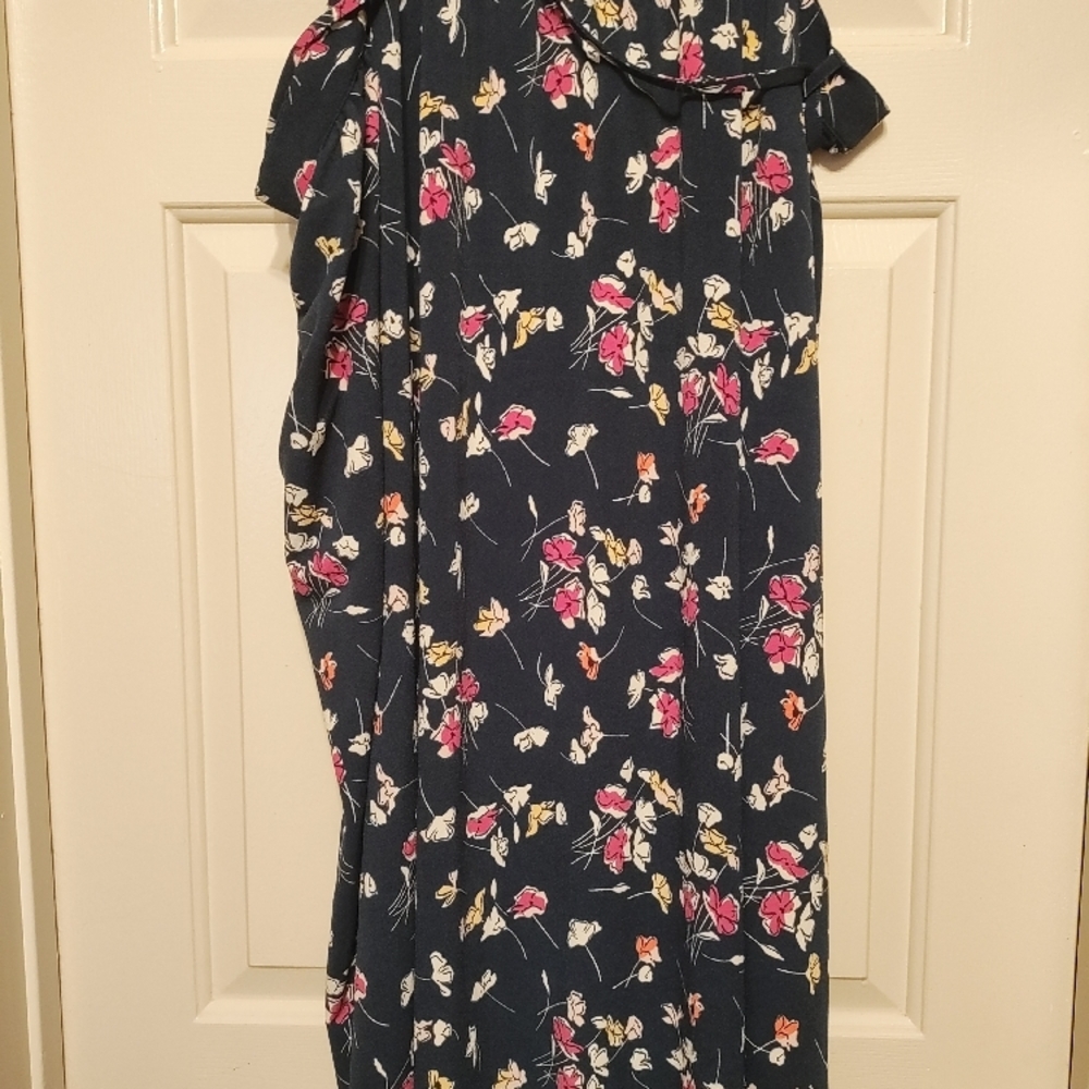 Floral Maxi Skirt with Belt - Picture 3 of 5